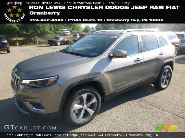 2019 Jeep Cherokee Limited 4x4 in Light Brownstone Pearl