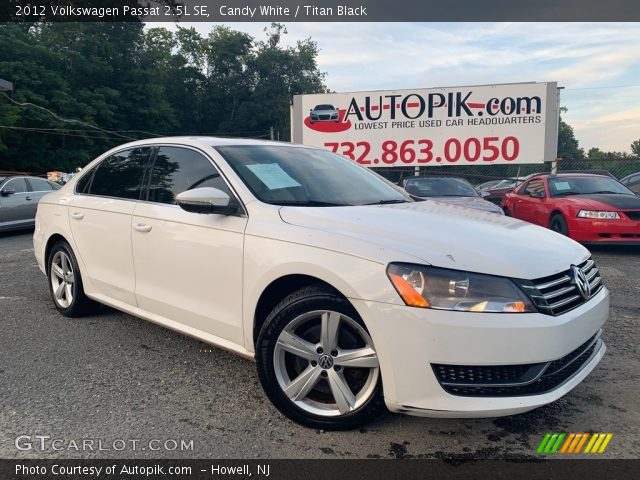 2012 Volkswagen Passat 2.5L SE in Candy White