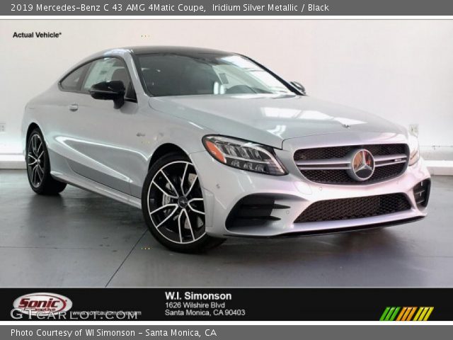 2019 Mercedes-Benz C 43 AMG 4Matic Coupe in Iridium Silver Metallic