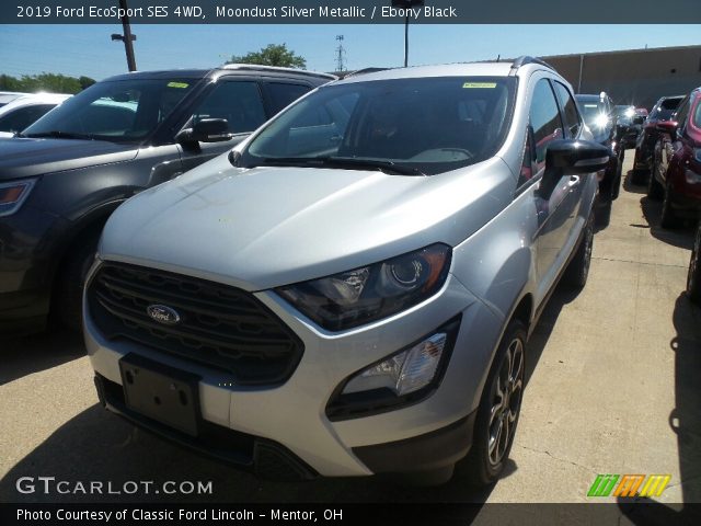 2019 Ford EcoSport SES 4WD in Moondust Silver Metallic