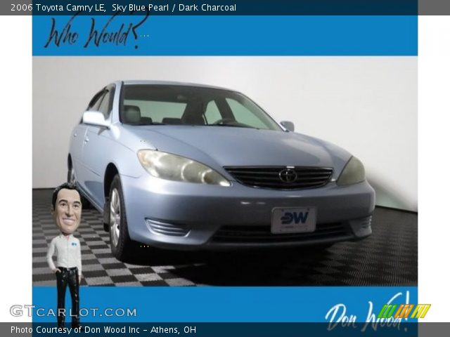 2006 Toyota Camry LE in Sky Blue Pearl