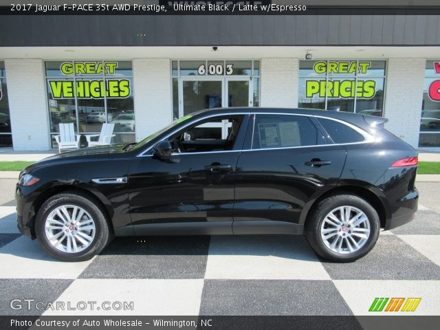 2017 Jaguar F-PACE 35t AWD Prestige in Ultimate Black