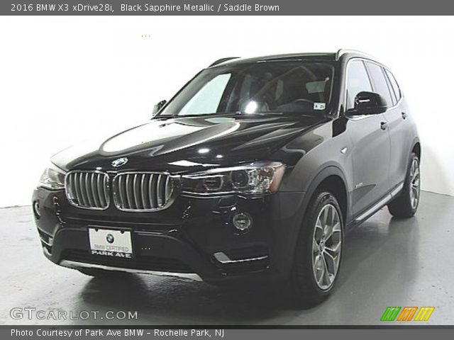 2016 BMW X3 xDrive28i in Black Sapphire Metallic