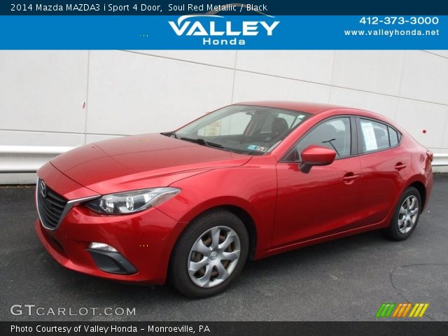 2014 Mazda MAZDA3 i Sport 4 Door in Soul Red Metallic