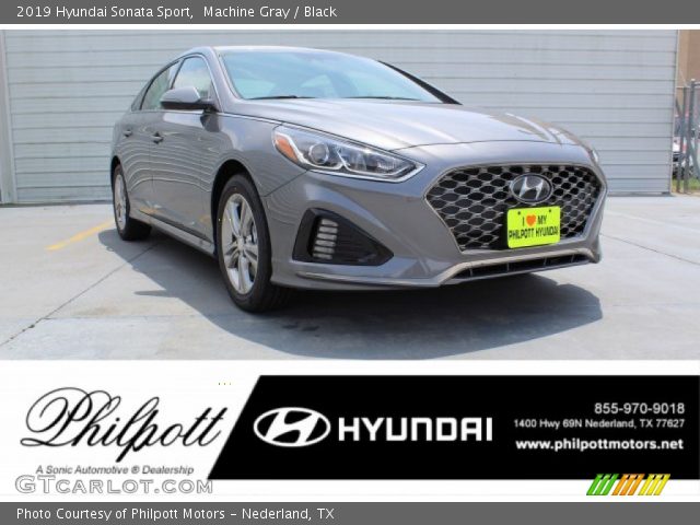 2019 Hyundai Sonata Sport in Machine Gray
