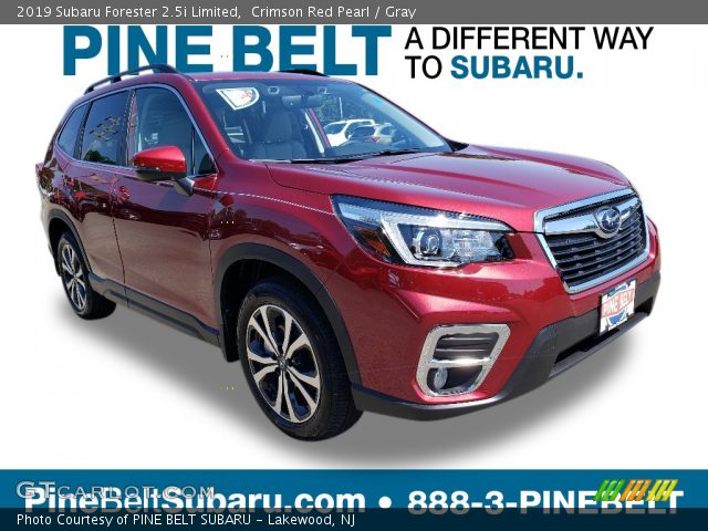 2019 Subaru Forester 2.5i Limited in Crimson Red Pearl