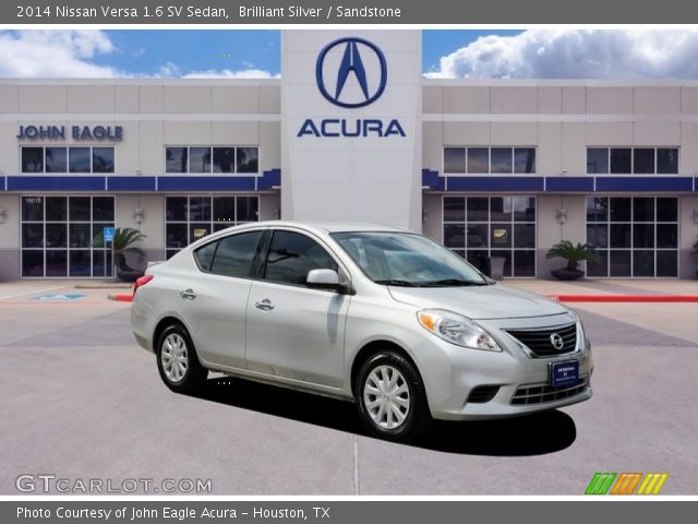 2014 Nissan Versa 1.6 SV Sedan in Brilliant Silver