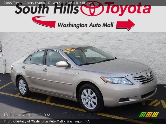 2009 Toyota Camry Hybrid in Desert Sand Metallic