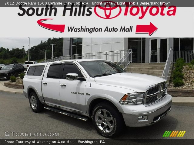 2012 Dodge Ram 1500 Laramie Crew Cab 4x4 in Bright White