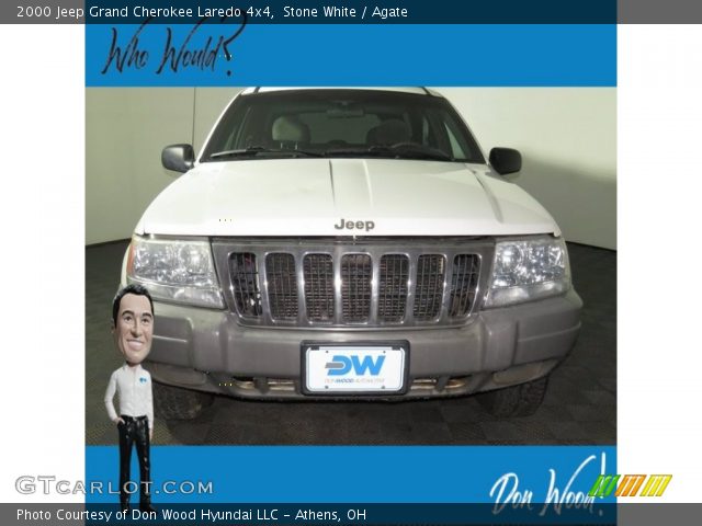 2000 Jeep Grand Cherokee Laredo 4x4 in Stone White