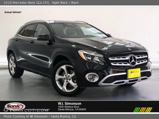 2019 Mercedes-Benz GLA 250 in Night Black