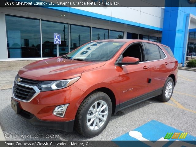 2020 Chevrolet Equinox LT in Cayenne Orange Metallic