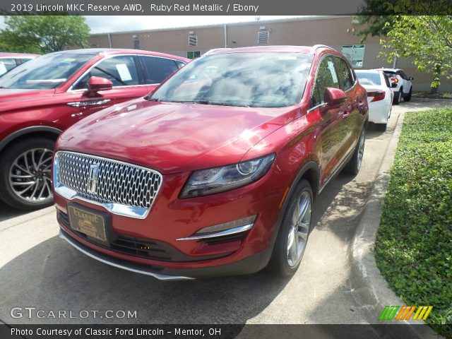 2019 Lincoln MKC Reserve AWD in Ruby Red Metallic
