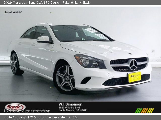 2019 Mercedes-Benz CLA 250 Coupe in Polar White