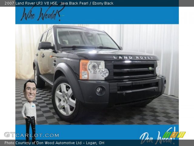 2007 Land Rover LR3 V8 HSE in Java Black Pearl