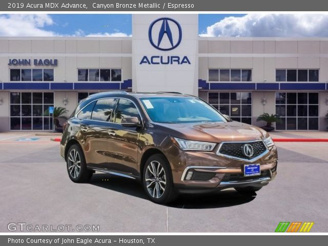 2019 Acura MDX Advance in Canyon Bronze Metallic