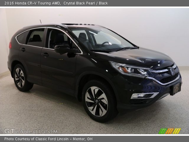 2016 Honda CR-V Touring AWD in Crystal Black Pearl