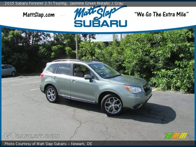 2015 Subaru Forester 2.5i Touring in Jasmine Green Metallic