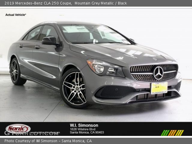 2019 Mercedes-Benz CLA 250 Coupe in Mountain Grey Metallic