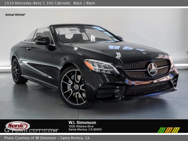 2019 Mercedes-Benz C 300 Cabriolet in Black