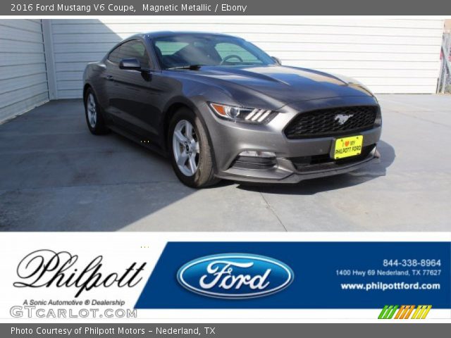 2016 Ford Mustang V6 Coupe in Magnetic Metallic