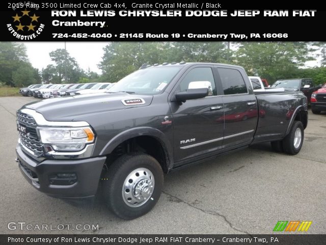 2019 Ram 3500 Limited Crew Cab 4x4 in Granite Crystal Metallic