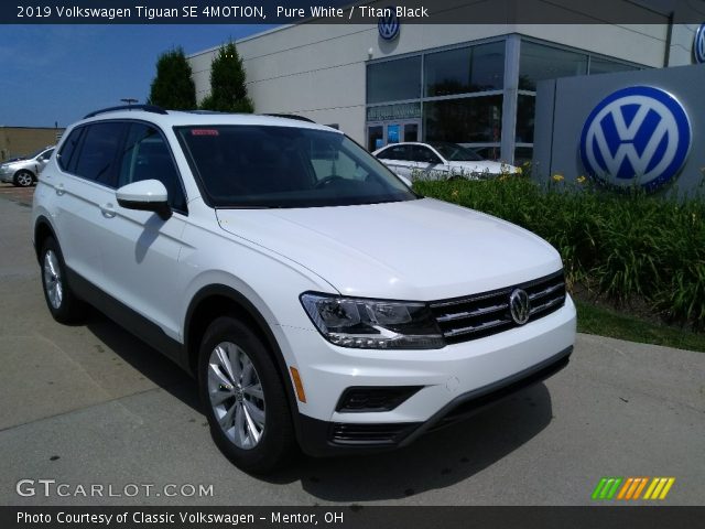2019 Volkswagen Tiguan SE 4MOTION in Pure White