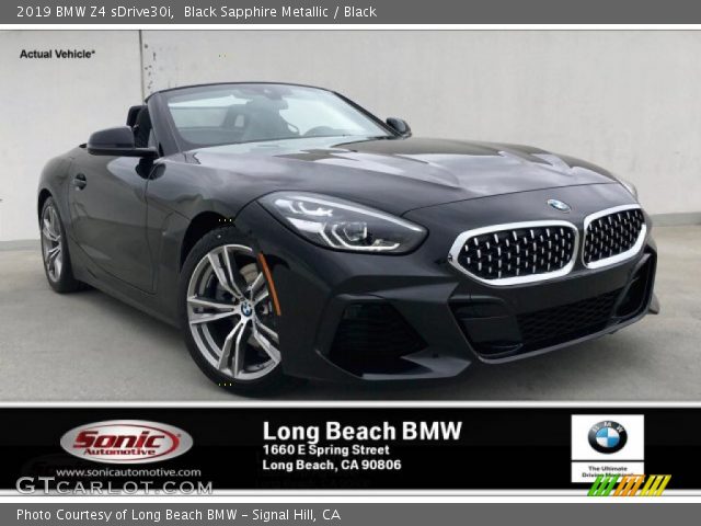 2019 BMW Z4 sDrive30i in Black Sapphire Metallic