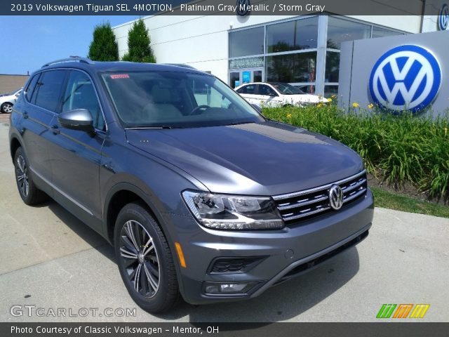 2019 Volkswagen Tiguan SEL 4MOTION in Platinum Gray Metallic