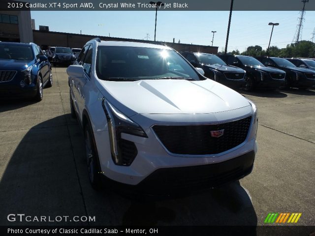 2019 Cadillac XT4 Sport AWD in Crystal White Tricoat