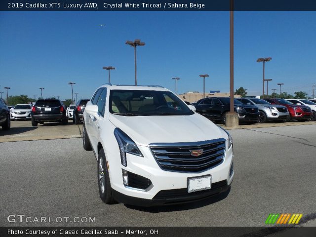 2019 Cadillac XT5 Luxury AWD in Crystal White Tricoat