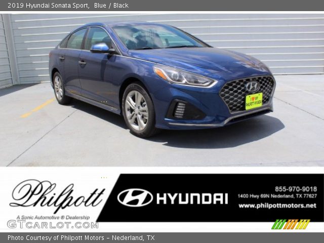2019 Hyundai Sonata Sport in Blue