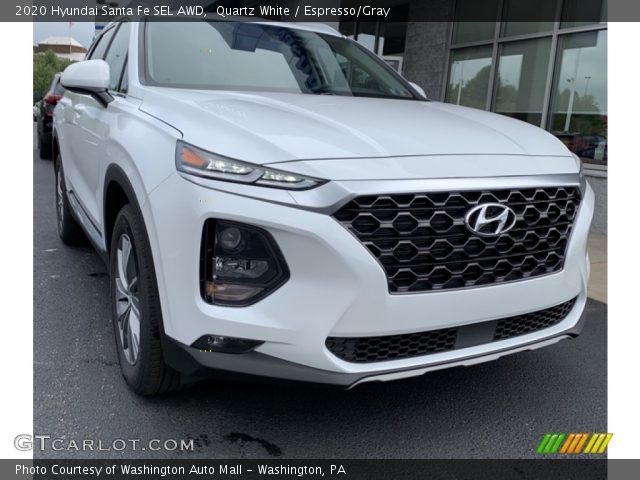 2020 Hyundai Santa Fe SEL AWD in Quartz White