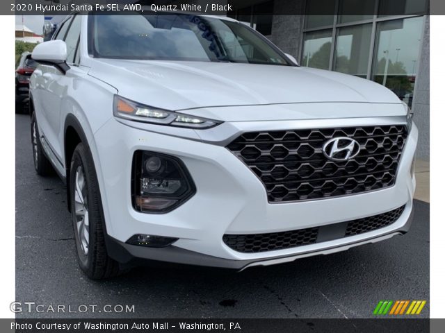 2020 Hyundai Santa Fe SEL AWD in Quartz White