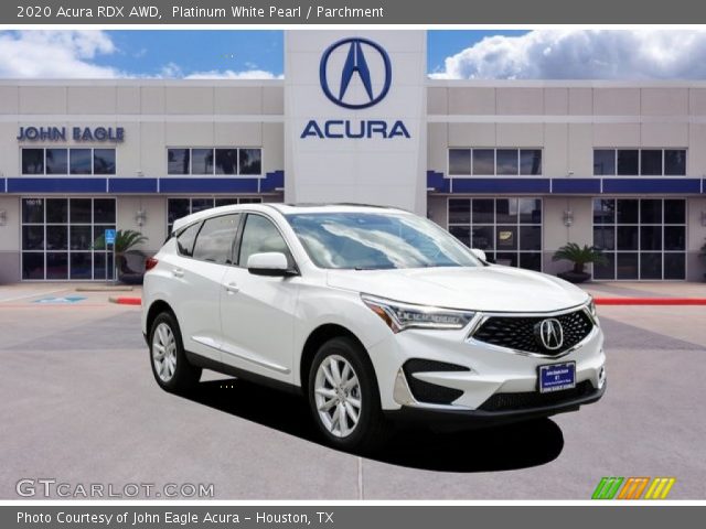 2020 Acura RDX AWD in Platinum White Pearl