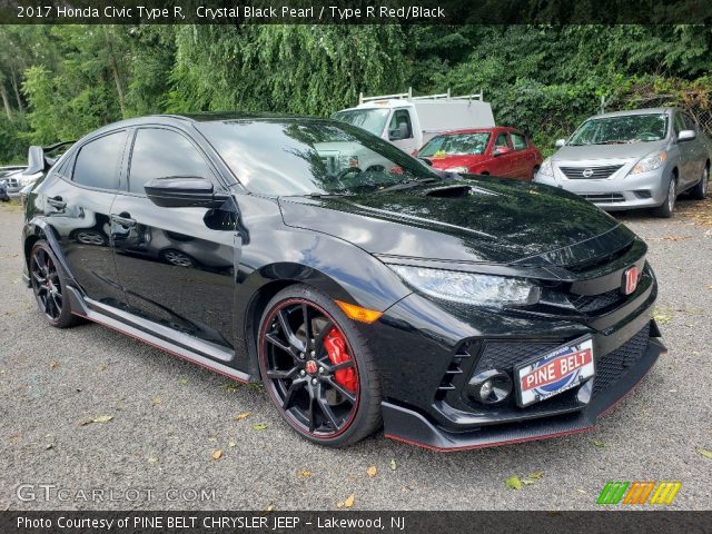 2017 Honda Civic Type R in Crystal Black Pearl