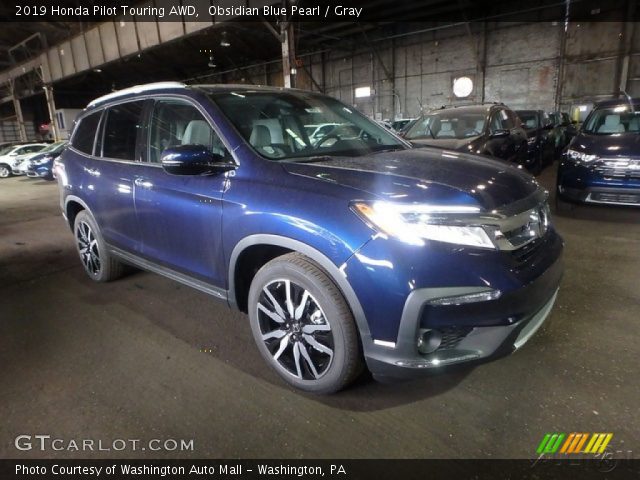 2019 Honda Pilot Touring AWD in Obsidian Blue Pearl