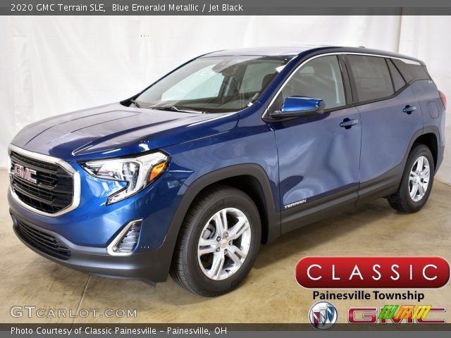 2020 GMC Terrain SLE in Blue Emerald Metallic
