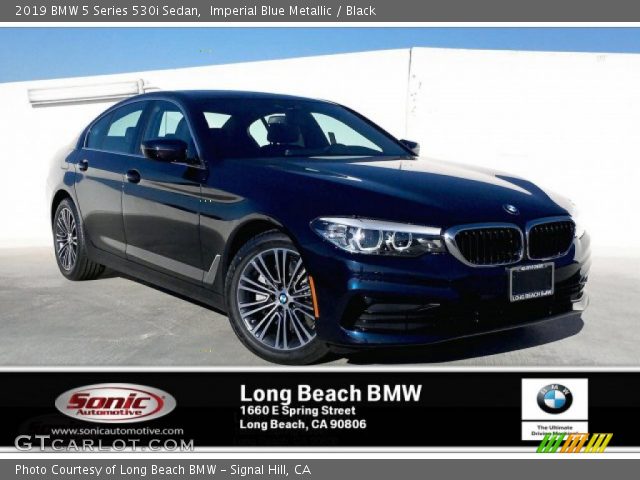 2019 BMW 5 Series 530i Sedan in Imperial Blue Metallic