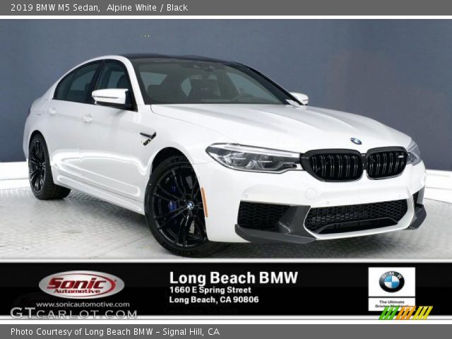 2019 BMW M5 Sedan in Alpine White