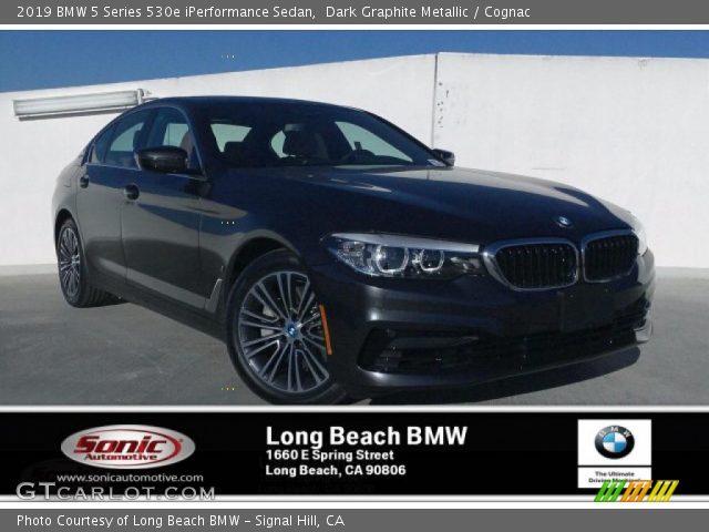 2019 BMW 5 Series 530e iPerformance Sedan in Dark Graphite Metallic