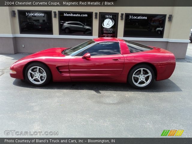 2004 Chevrolet Corvette Coupe in Magnetic Red Metallic