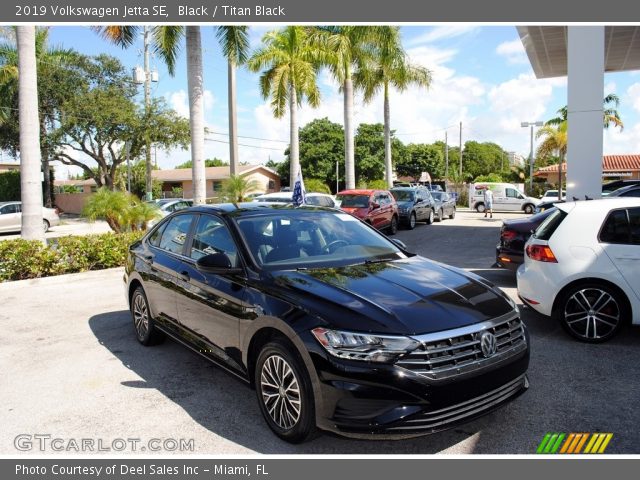 2019 Volkswagen Jetta SE in Black