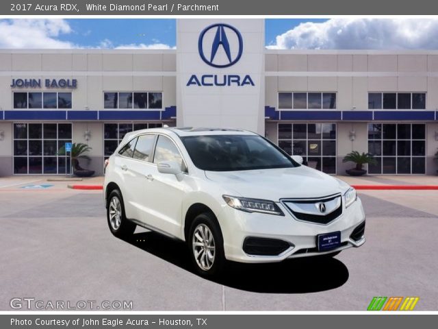2017 Acura RDX  in White Diamond Pearl