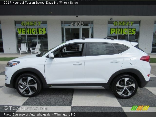 2017 Hyundai Tucson Sport in Dazzling White