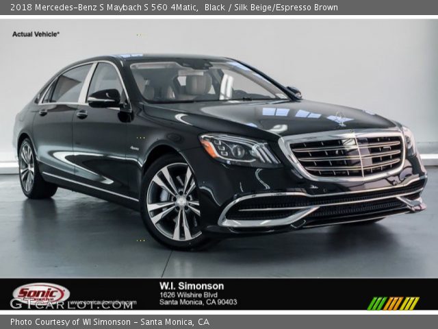 2018 Mercedes-Benz S Maybach S 560 4Matic in Black