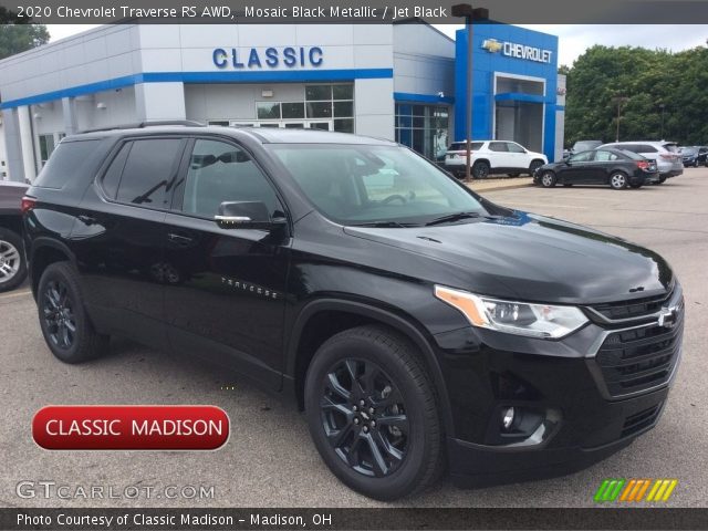 2020 Chevrolet Traverse RS AWD in Mosaic Black Metallic