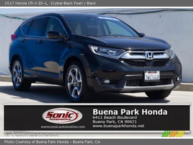 2017 Honda CR-V EX-L in Crystal Black Pearl