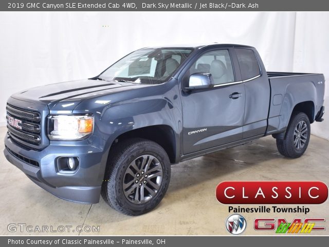 2019 GMC Canyon SLE Extended Cab 4WD in Dark Sky Metallic