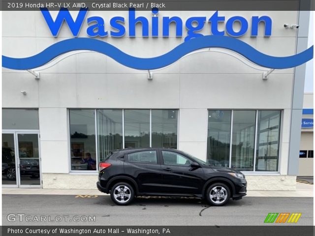 2019 Honda HR-V LX AWD in Crystal Black Pearl